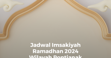 Jadwal Imsakiyah Ramadhan 2024 Wilayah Pontianak