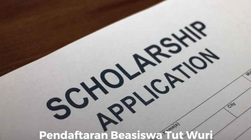 Pendaftaran Beasiswa Tut Wuri Handayani Diperpanjang