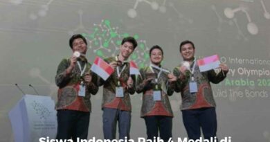 Siswa Indonesia Raih 4 Medali di Olimpiade Kimia Internasional