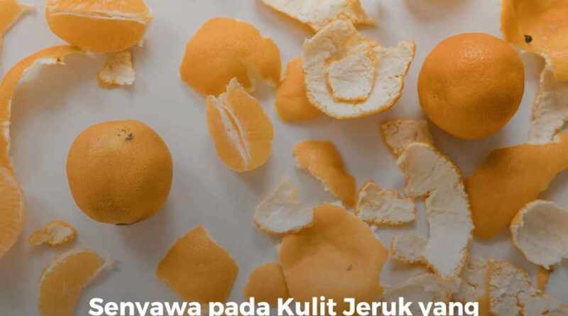 Peneliti Ungkap Senyawa pada Kulit Jeruk yang Bermanfaat bagi Kesehatan Tubuh