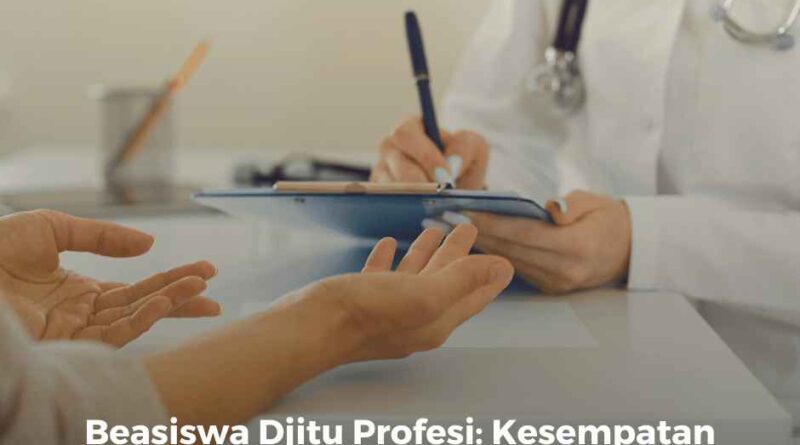 Beasiswa Djitu Profesi: Kesempatan Emas untuk Tenaga Kesehatan