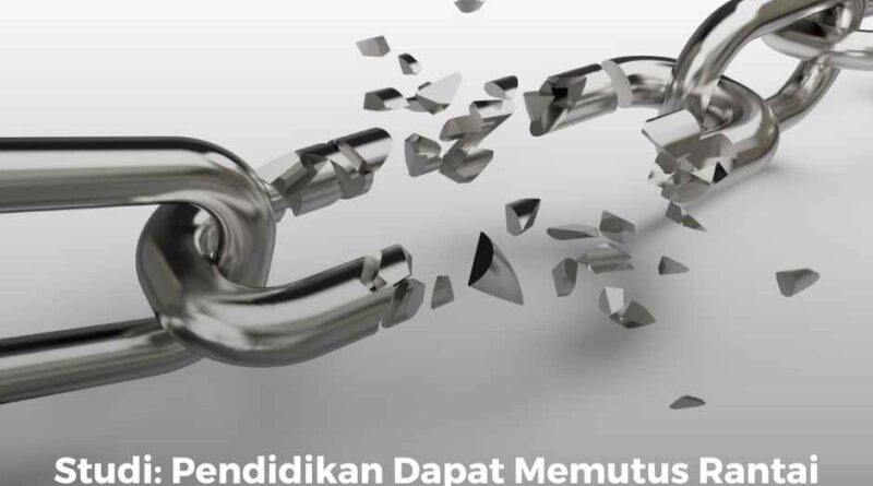 Pendidikan Dapat Memutus Rantai Kemiskinan, Bagaimana Cara Kerjanya?