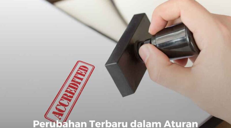 Perubahan Terbaru dalam Aturan Akreditasi Perguruan Tinggi