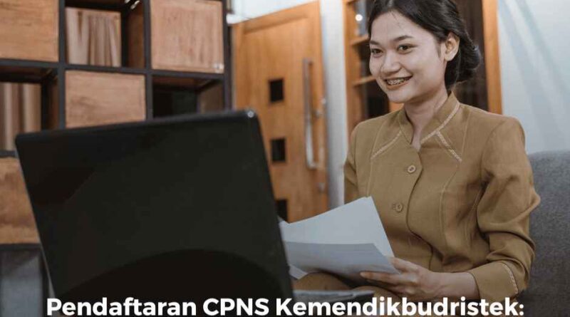 Pendaftaran CPNS Kemendikbudristek