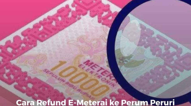 Cara Refund E-Meterai ke Perum Peruri Jika Laman Tidak Bisa Diakses