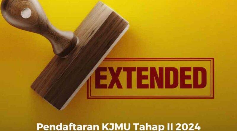 Pendaftaran KJMU Tahap II 2024 Diperpanjang hingga 10 September