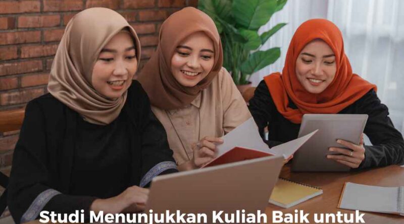 Studi Menunjukkan Kuliah Baik untuk Kesehatan Mental