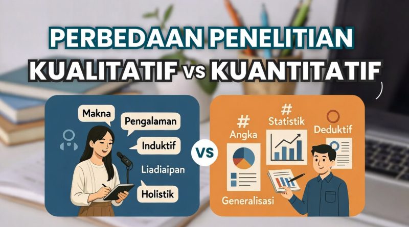Perbedaan Penelitian Kualitatif dan Kuantitatif: Panduan Lengkap Mahasiswa